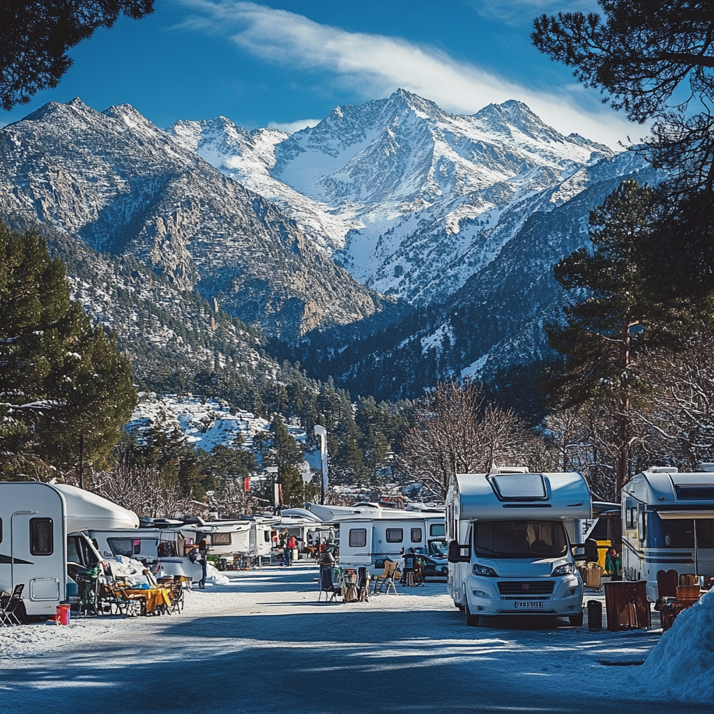 U6384958718 A Serene View Of A Camping Area For Motorhomes In 7C8369E0 6964 44Ec 9Cae 2A7F80Db8A80