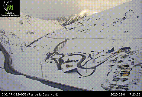 Sortie Tunnel Envalira Pas de la Case